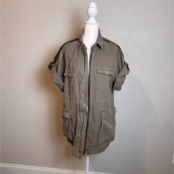 BGD Cropped Sleeve Utility Jacket - Size S - Picture 3 of 8